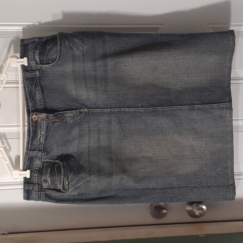 R&b denim skirt